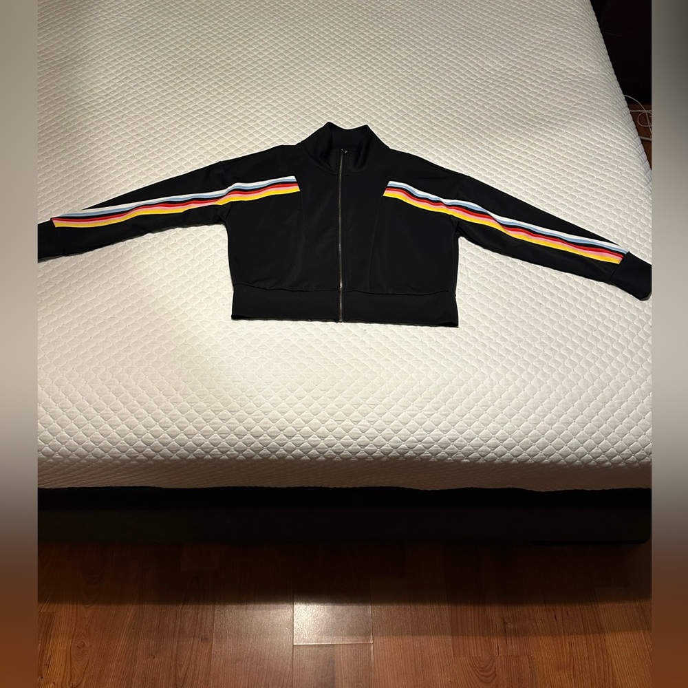 EXPRESS Black Crop Jacket - Picture 6 of 8